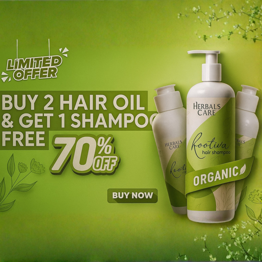 Rootiva Hair Oil 200 ml     (Buy 2 Hair Oil Get 1 Shampoo Free)
